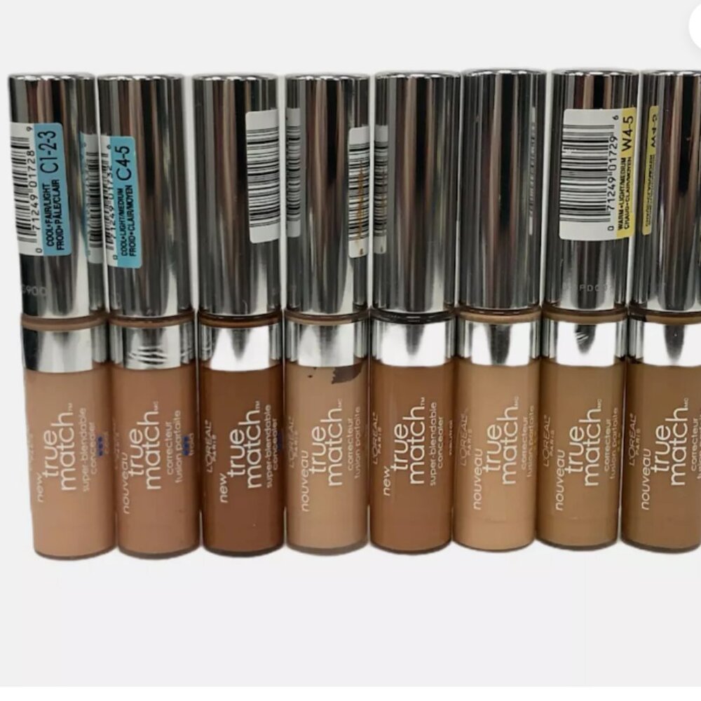 L'Oreal True Match Concealer Cool Tones Fair, light, Medium & Deep 3/$11